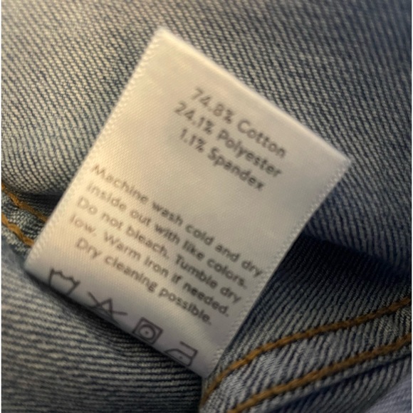 Girls Denim Halloween Jean Jacket Sz:S 11/12 - Picture 8 of 8